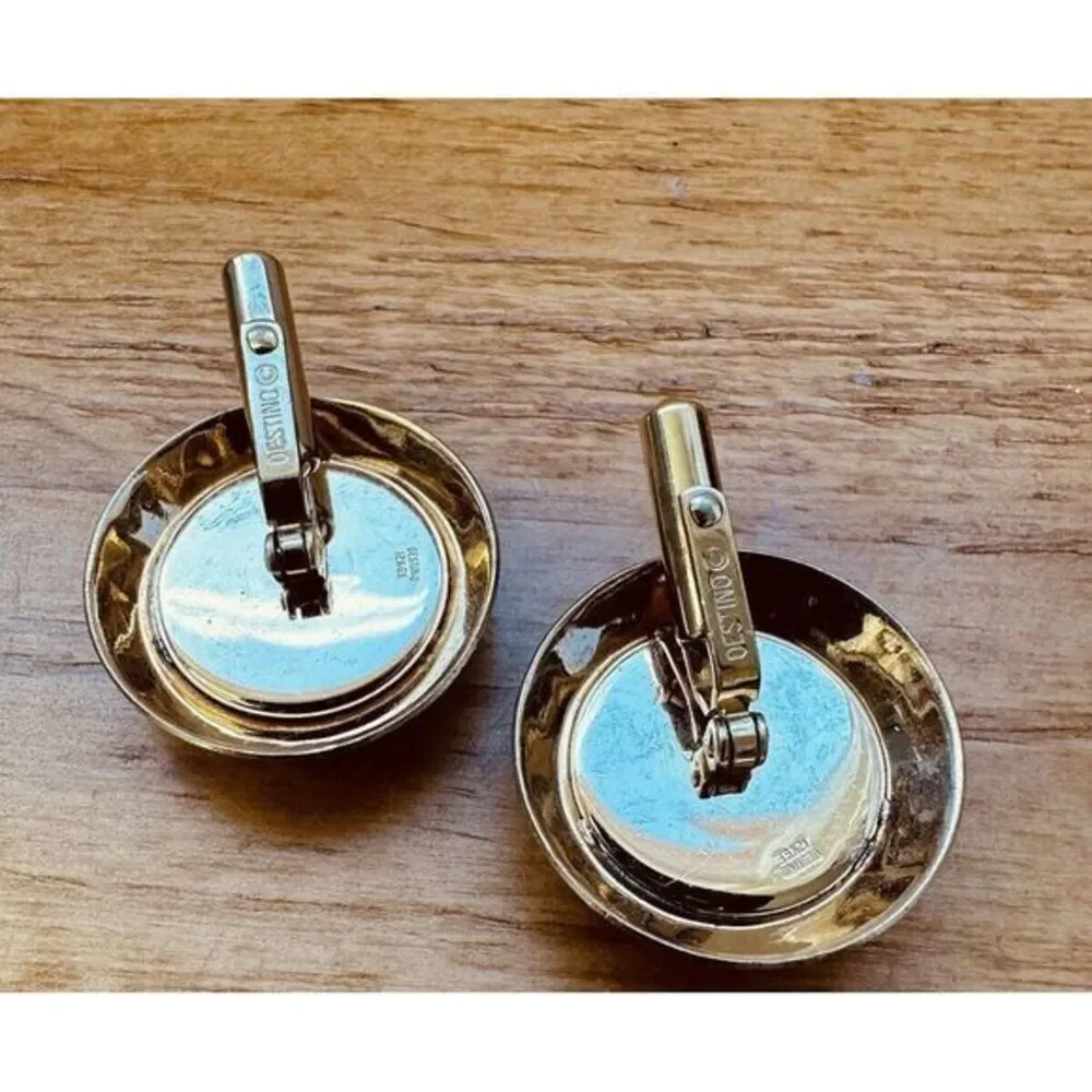 Signed‎ Destino Men's Cufflinks 1/20 12K Gold Filled 1